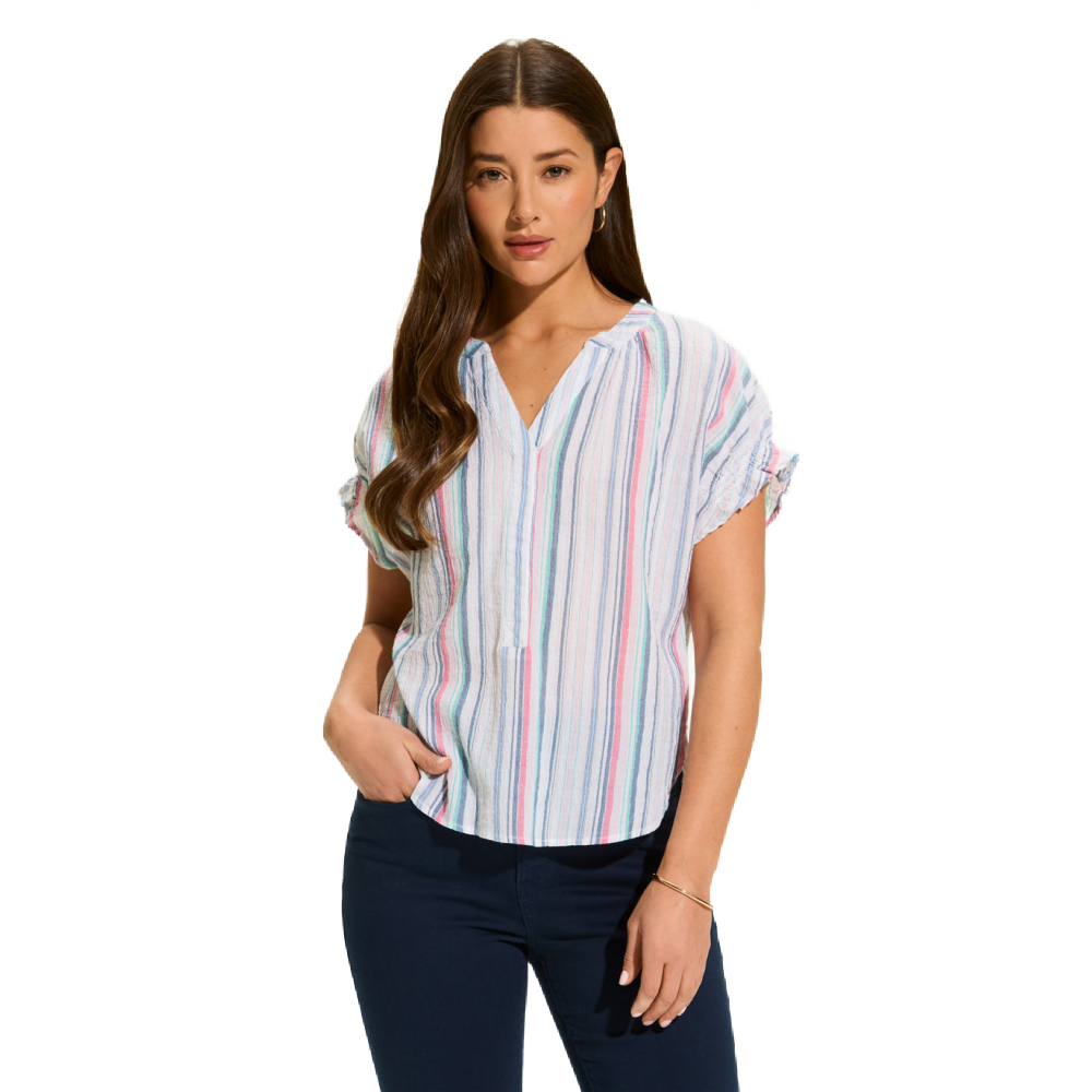 FDJ Top - Calypso Stripe