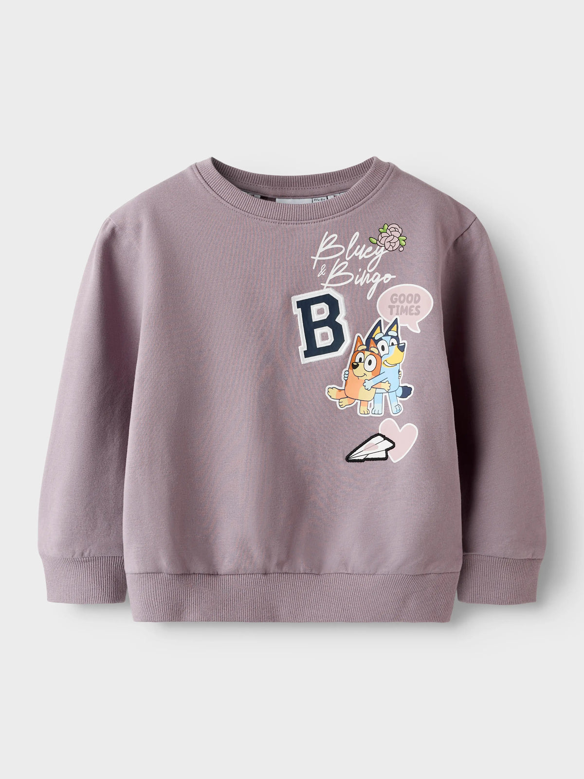 Name It Sweatshirt - Purple Bluey & Bingo