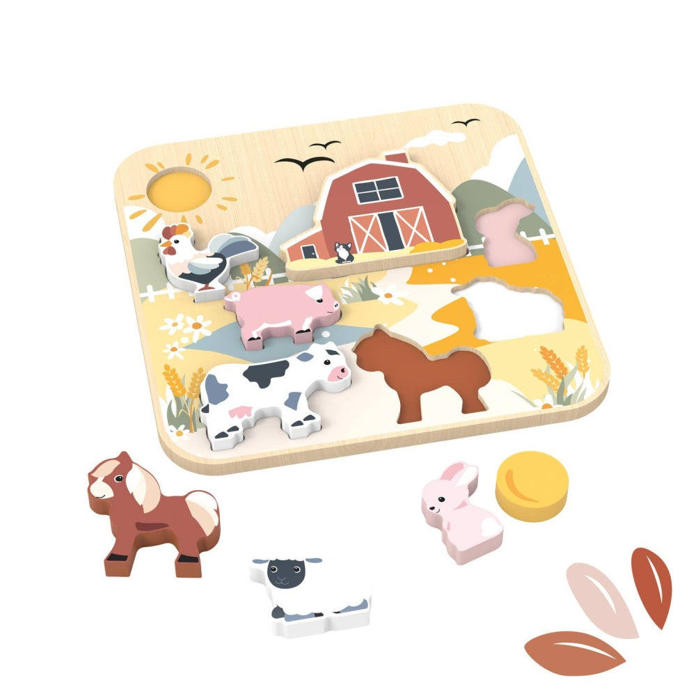 Speedy Monkey | Farm Chunky Puzzle