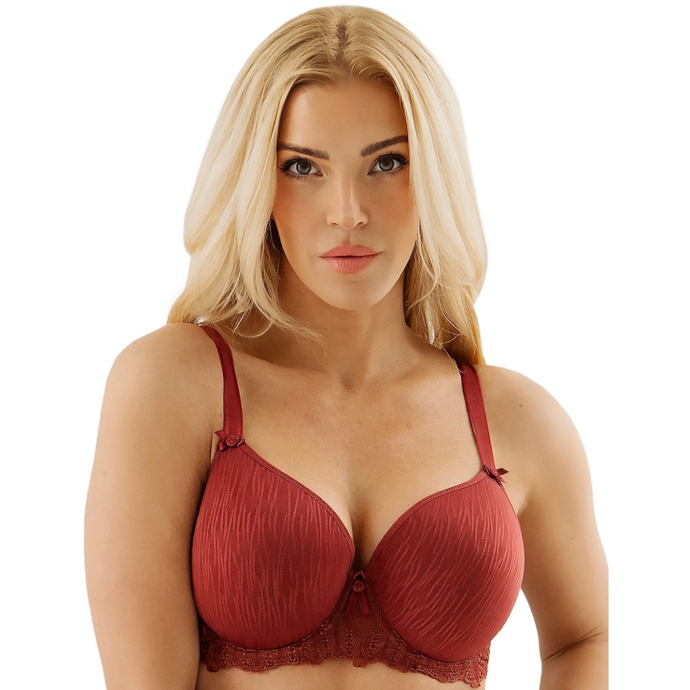 Fitfully Yours Elise - Merlot Pattern