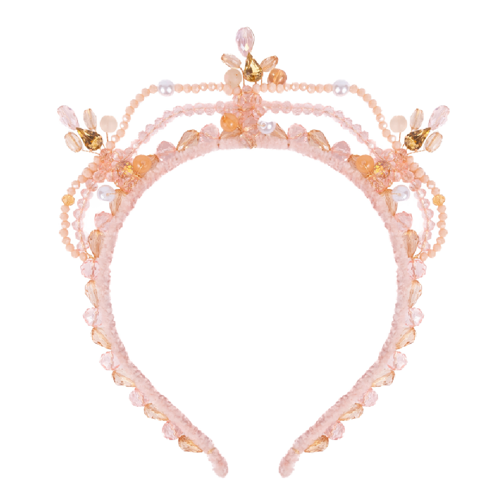 GP - Blushing Crystals Beaded Tiara