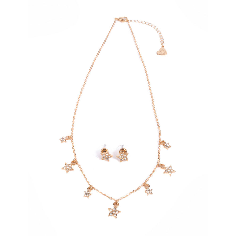 GP - Boutique Chic Rising Star Necklace & Earrings