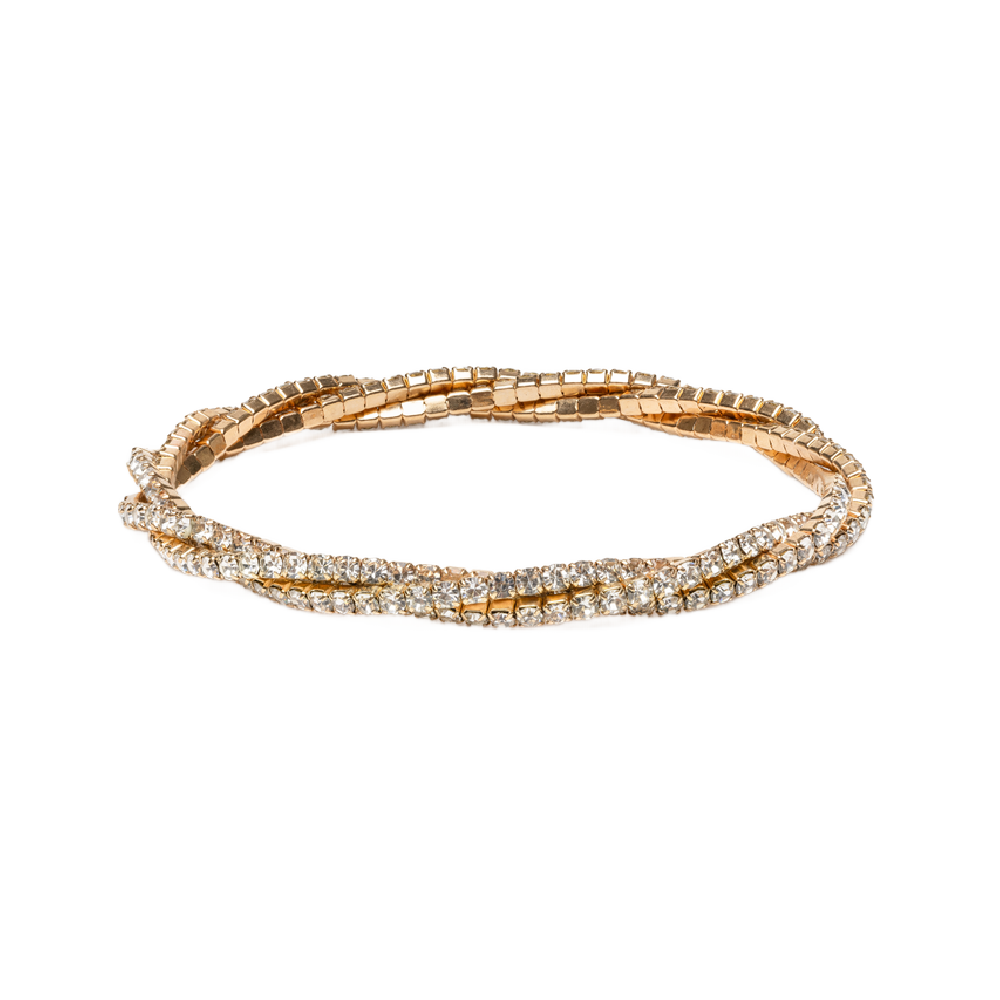 GP - Boutique Diamante Twist Bracelet