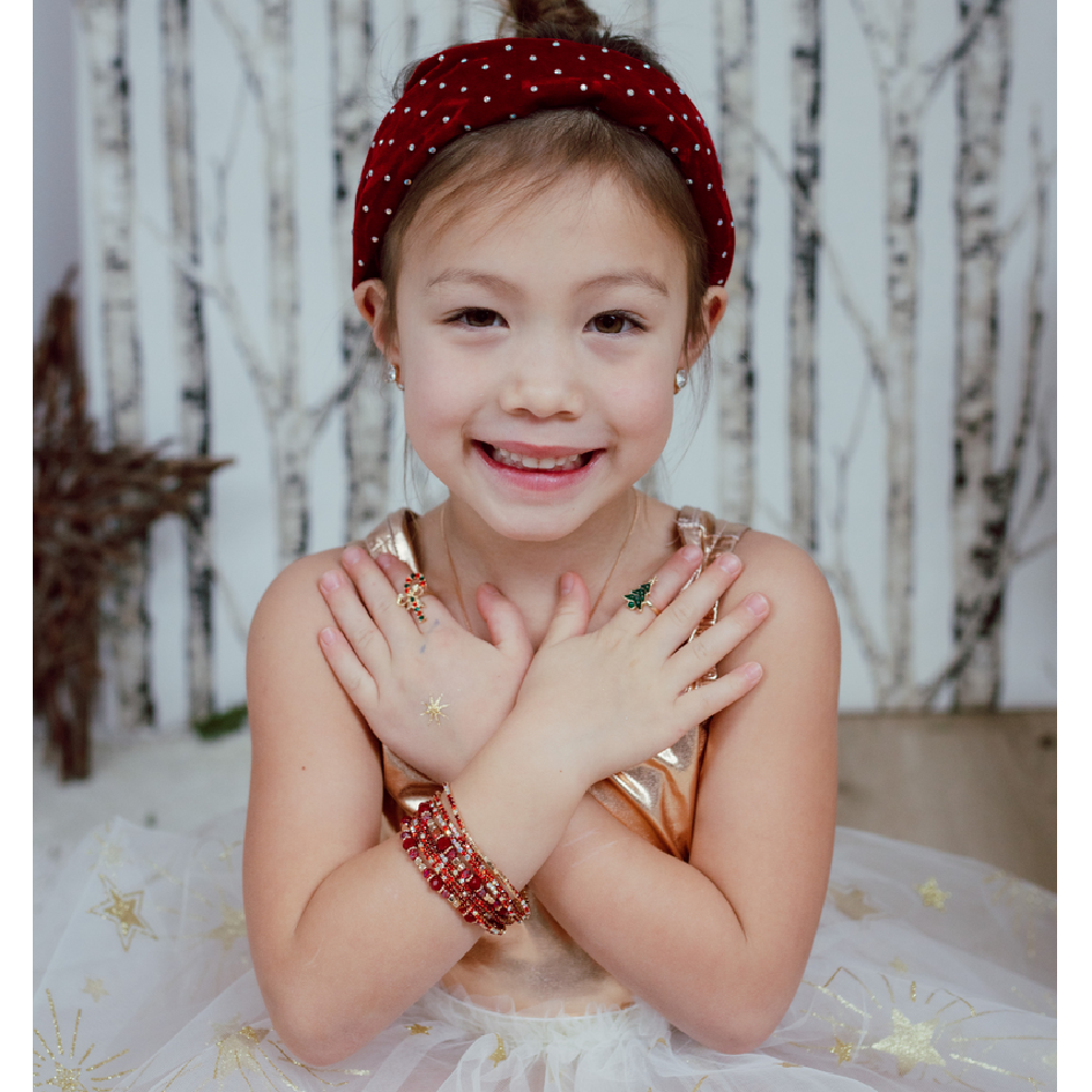 GP - Boutique Ruby Red Bracelet Set
