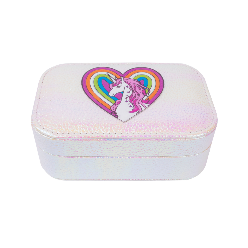 GP -  Pretty Precious Unicorn Jewelry Box in Irridescent