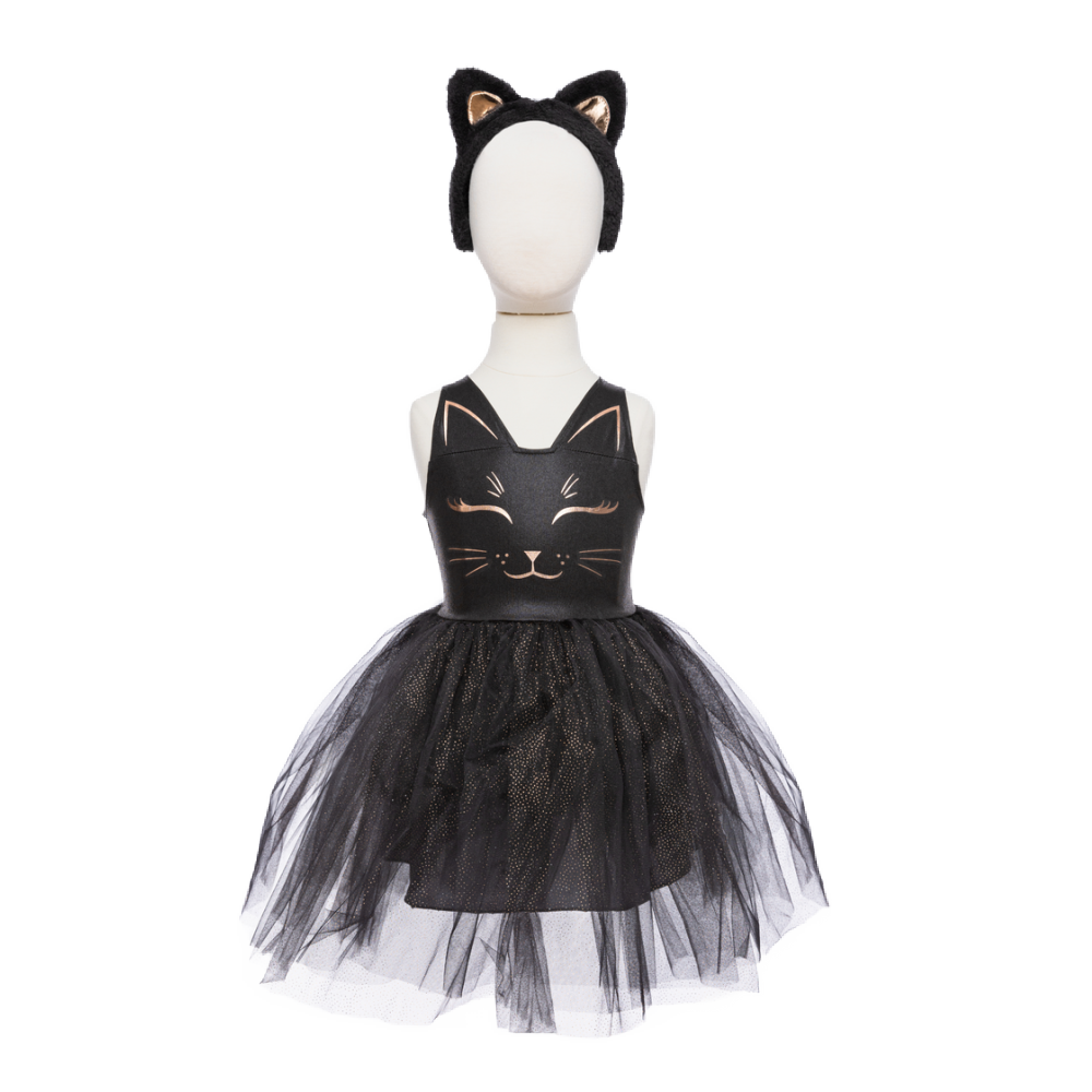 GP -  Black Cat Dress & Headpiece