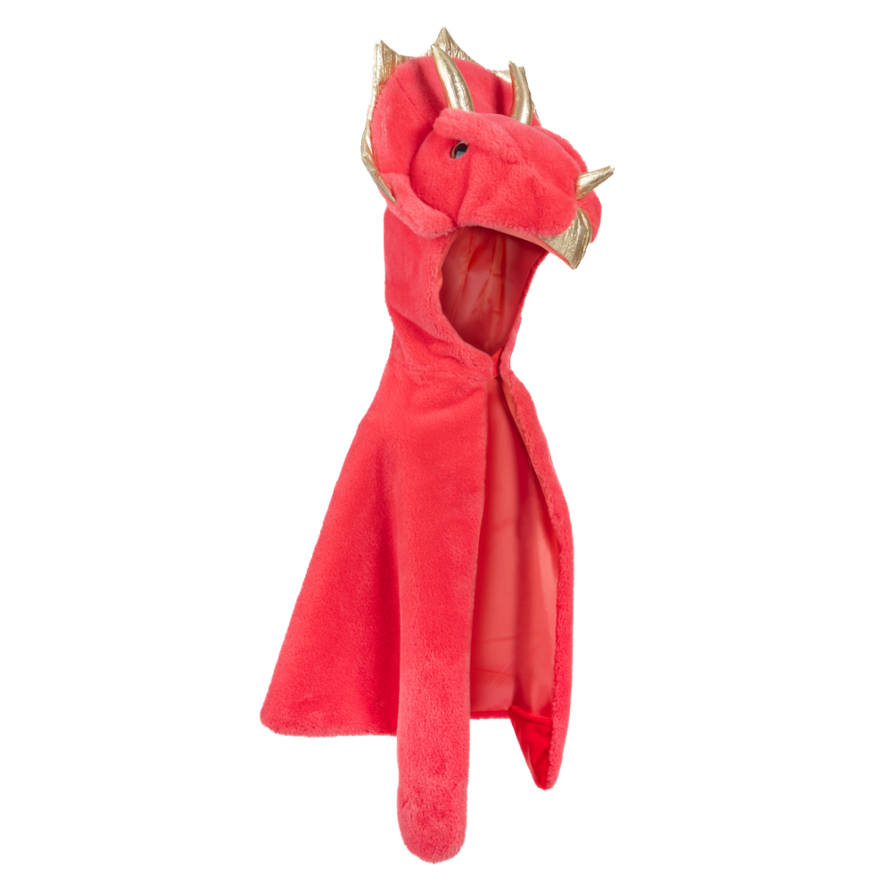 GP - Red Triceratops Cuddle Cape