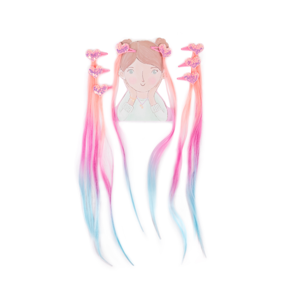 GP - Hollywood Hearts Hair Extensions