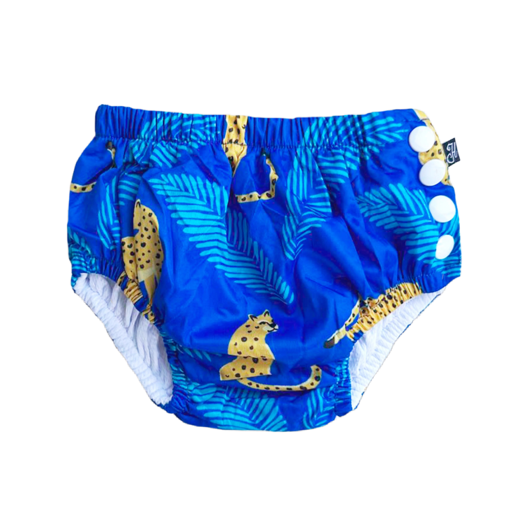 Honeysuckle Swim Diaper - One Cool Cat