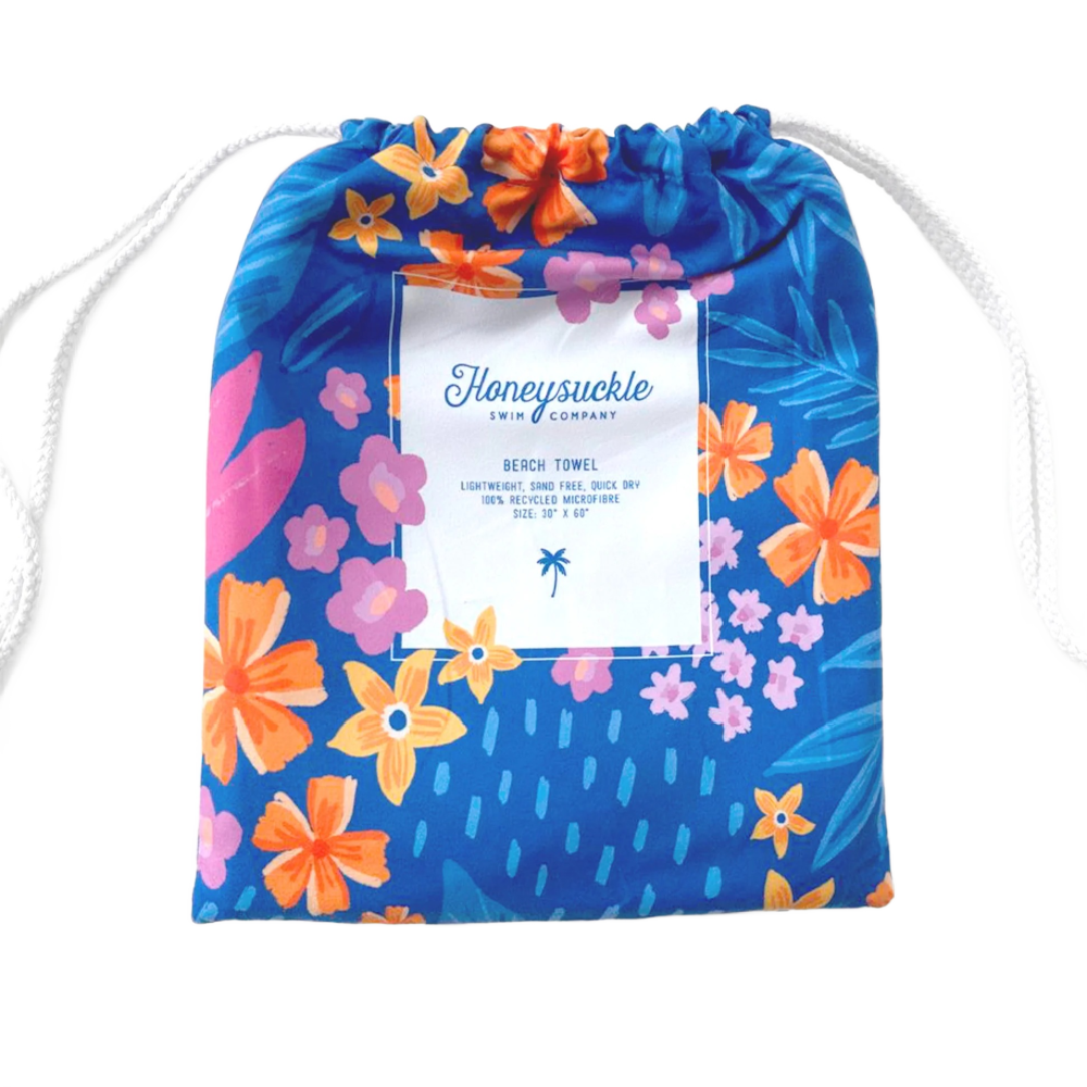 Honeysuckle Beach Towel
