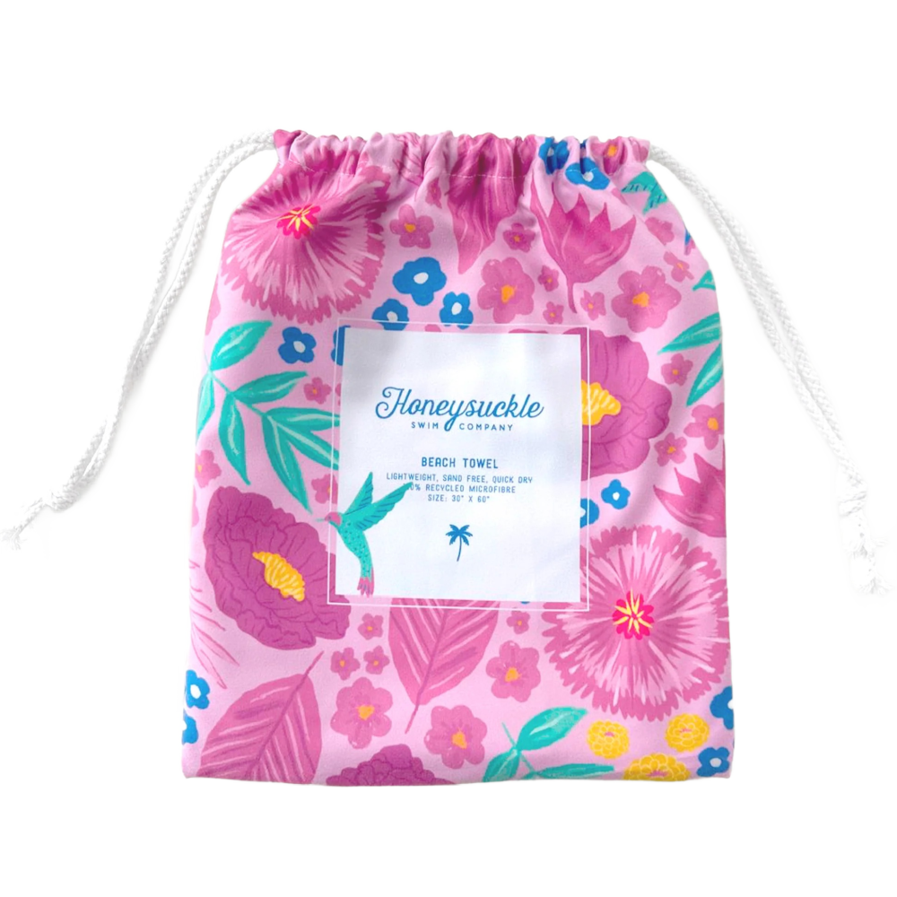 Honeysuckle Beach Towel