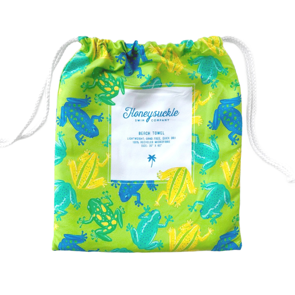 Honeysuckle Beach Towel