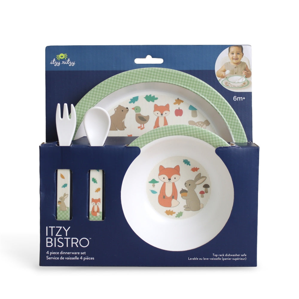 Itzy Bistro™ Melamine Dining Set - Woodland