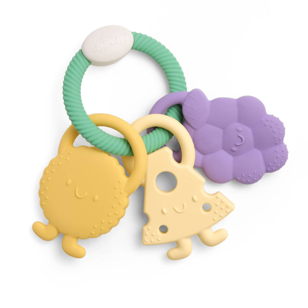 Itzy Trio Multi-Textured Silicone Teether