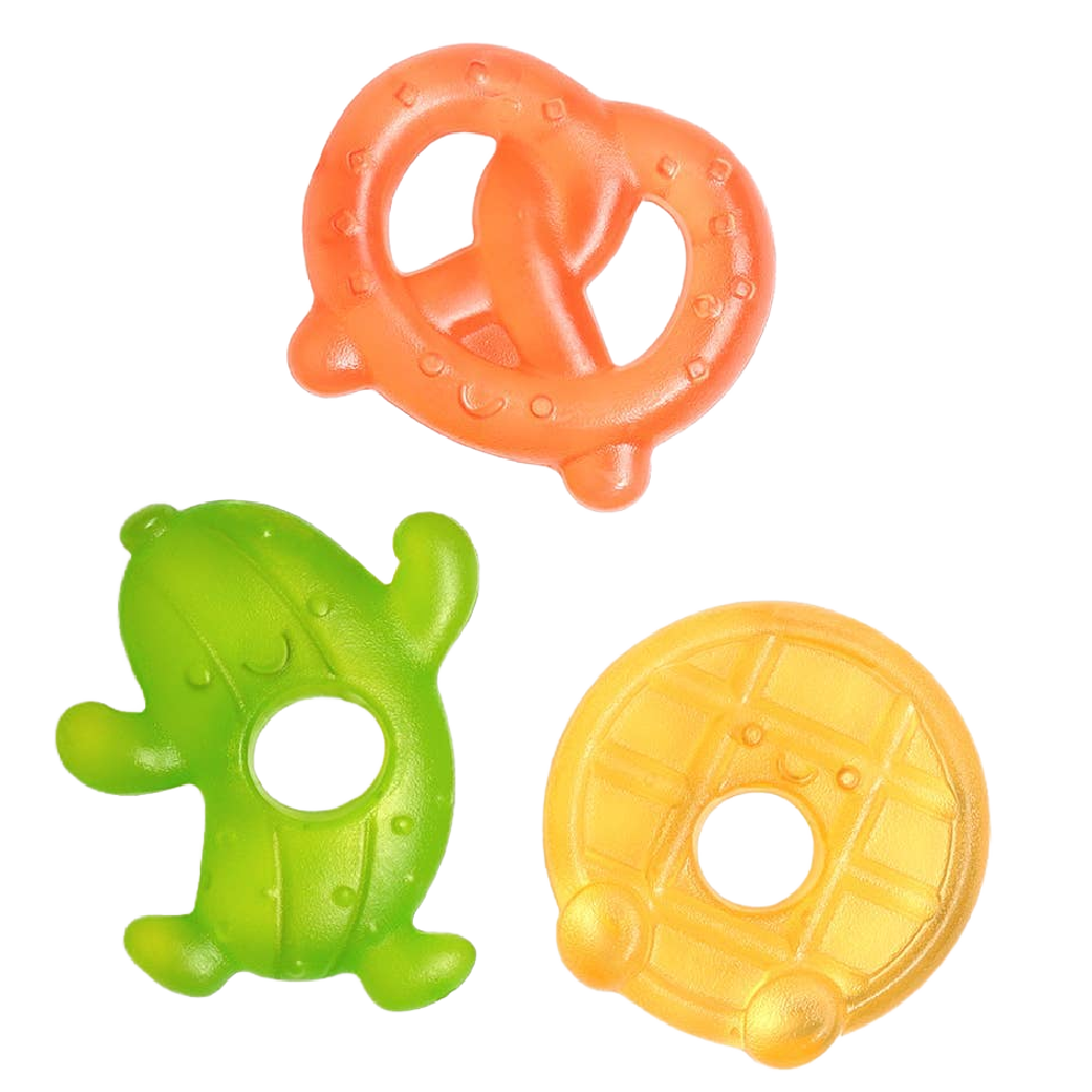 Cutie Coolers™ Water Filled Teethers Silly Foods