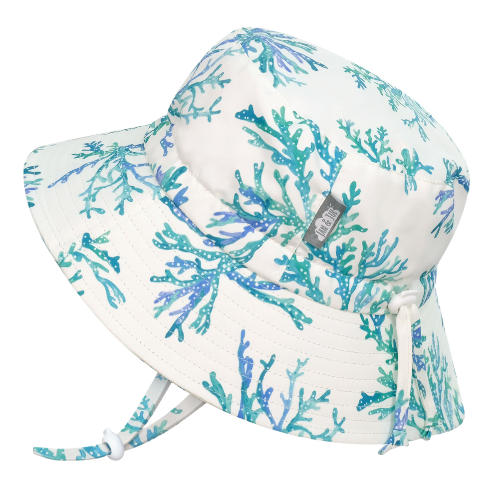 Jan & Jul Aqua Dry Bucket Hat Blue Coral