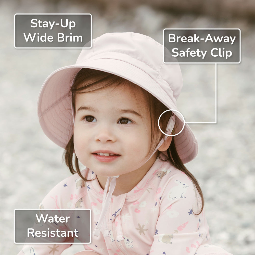Jan & Jul Aqua Dry Bucket Hat- Lavender
