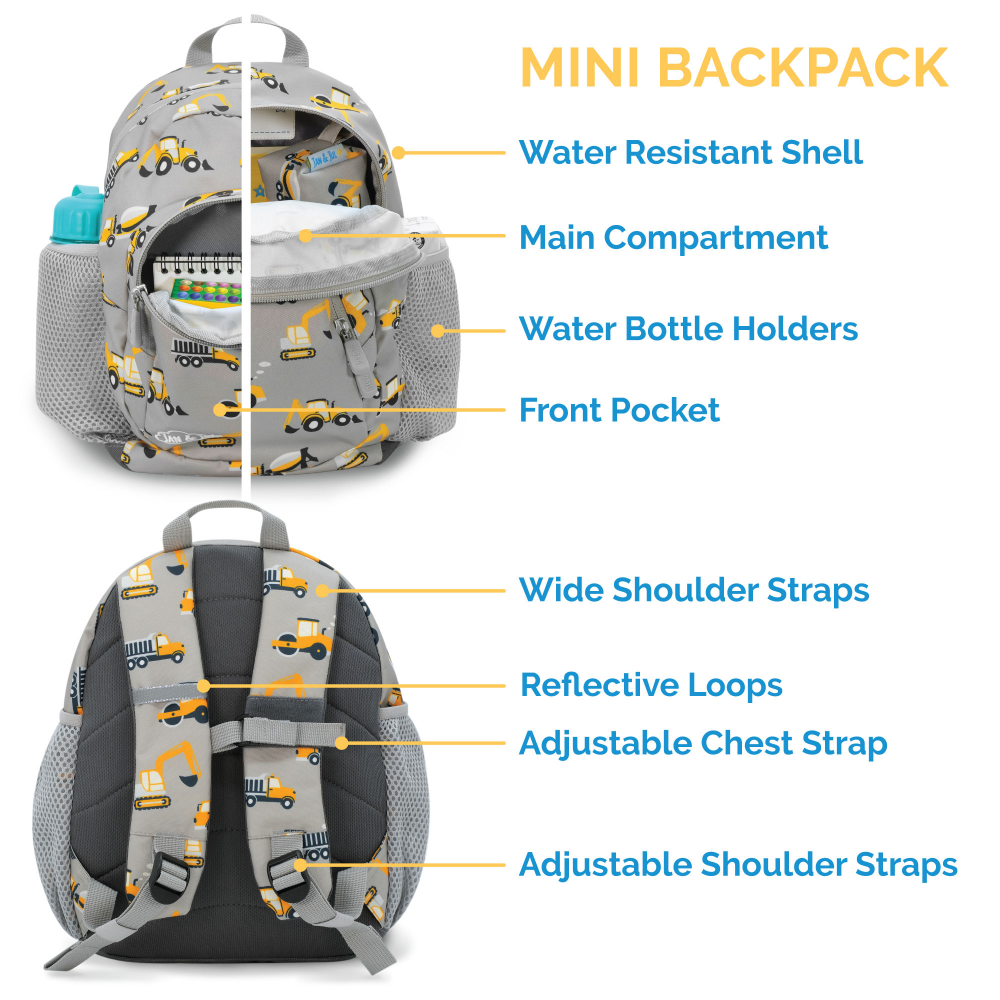 Jan & Jul Backpack – Navy Forest