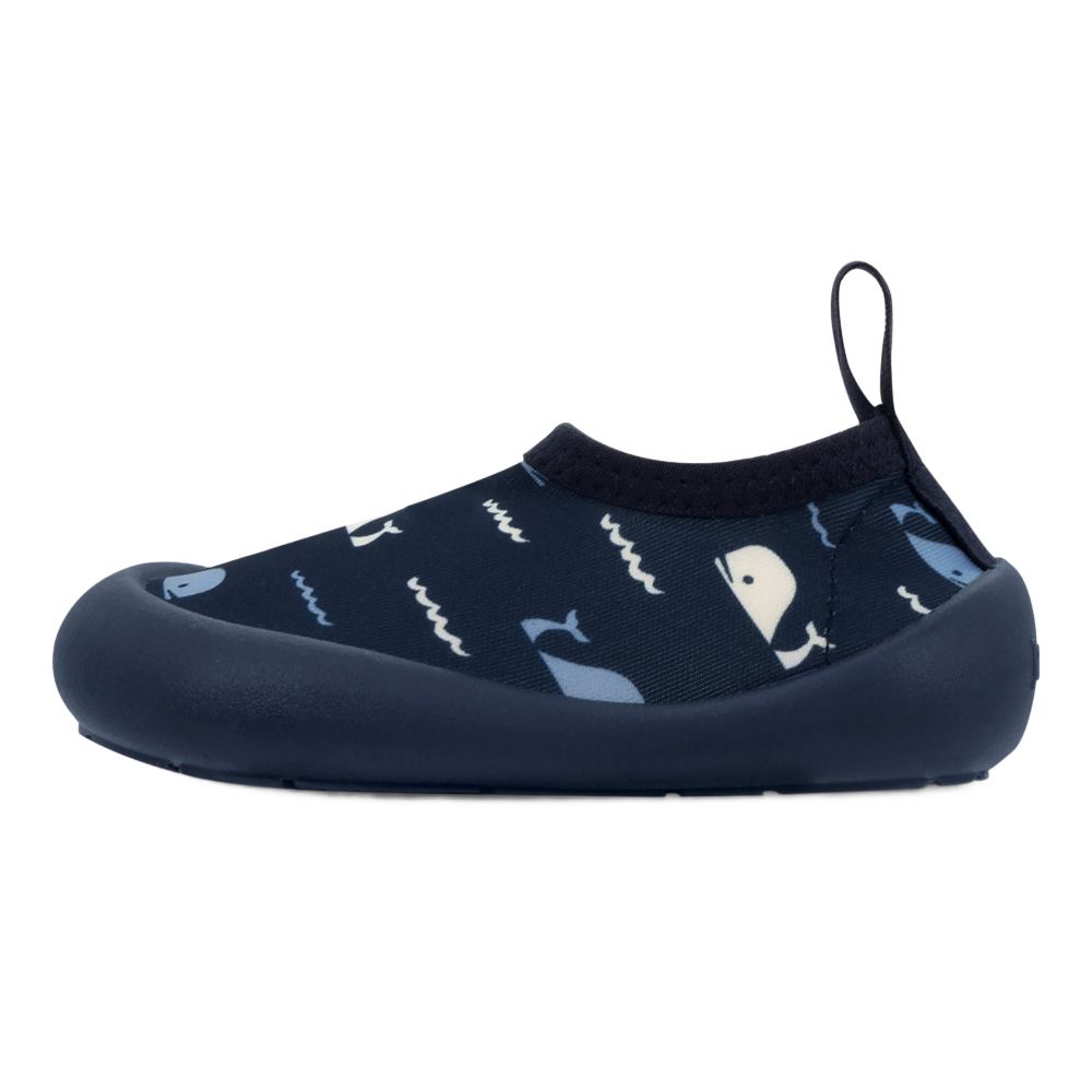 Jan & Jul Water Play Shoes | Navy Whale Tales