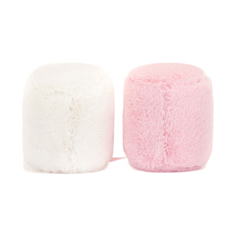 Jellycat Amuseables Pink & White Marshmallows
