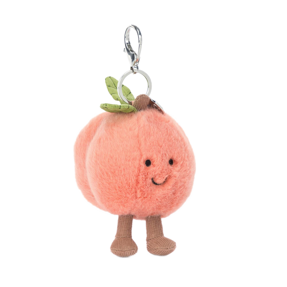 Jellycat Amuseables Peach Bag Charm