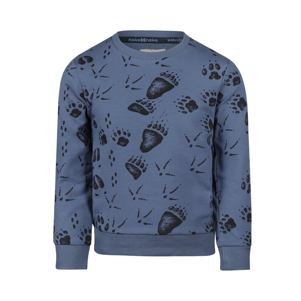 Koko Noko Wild Footprint Sweatshirt