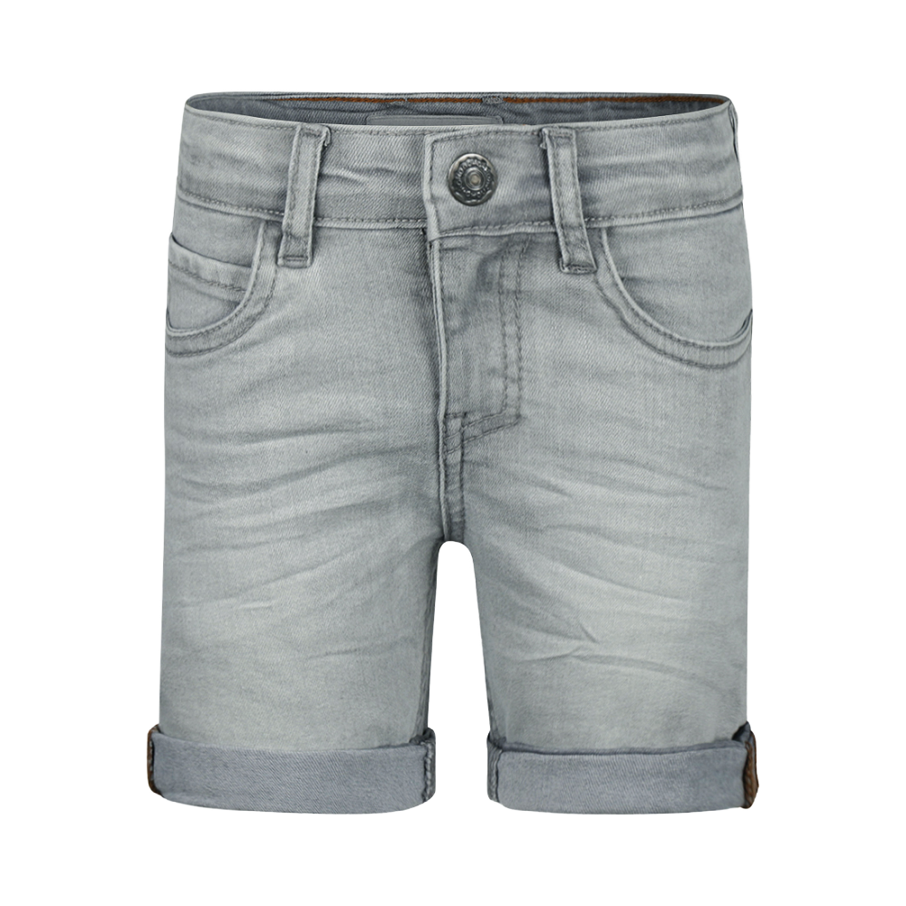 Koko Noko Jean Shorts - Grey Wash