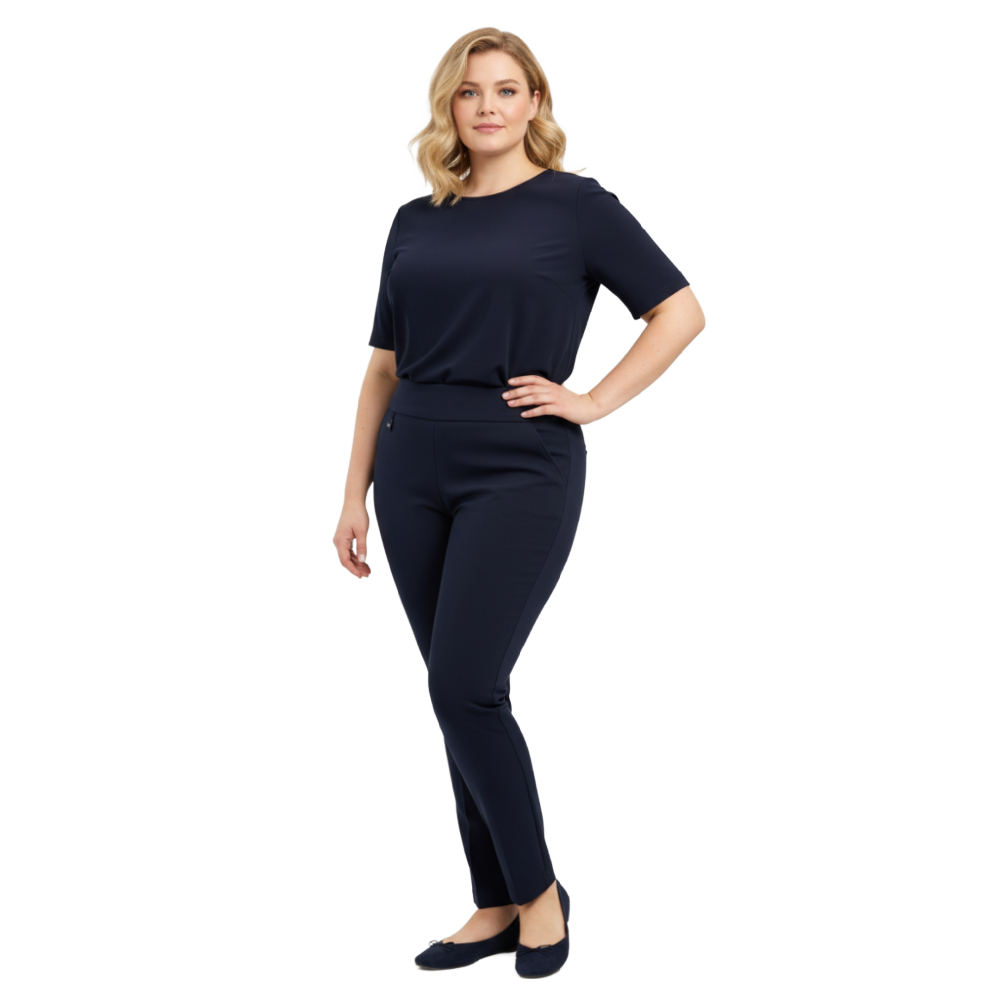 Lasania Ankle Dress Pant - Navy