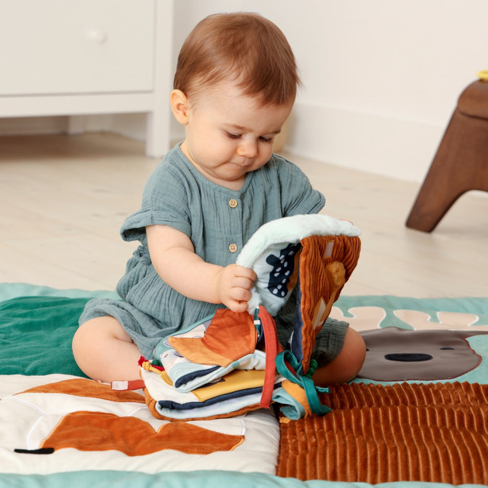 Little Big Friends | Soft Activity Book 2-in-1 - Forest