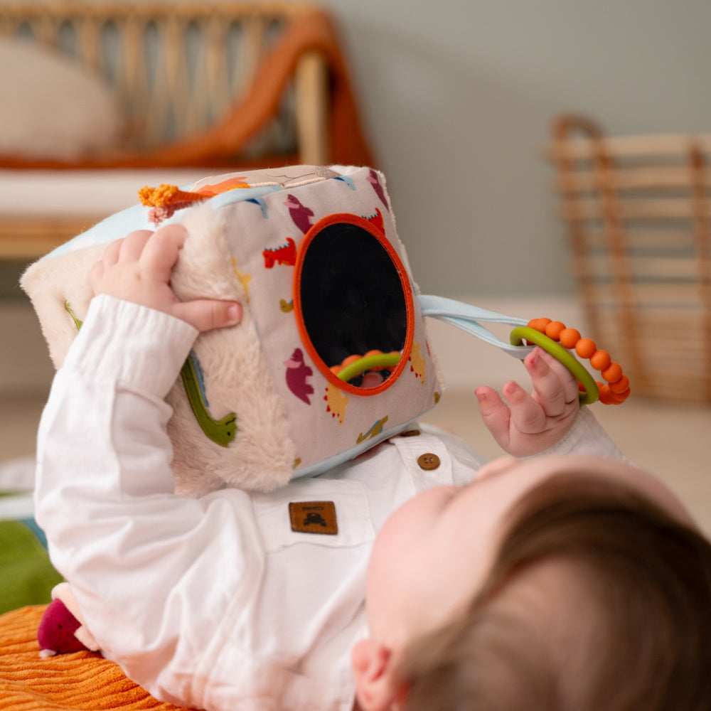 Little Big Friends | Soft Activity Cube - Dino