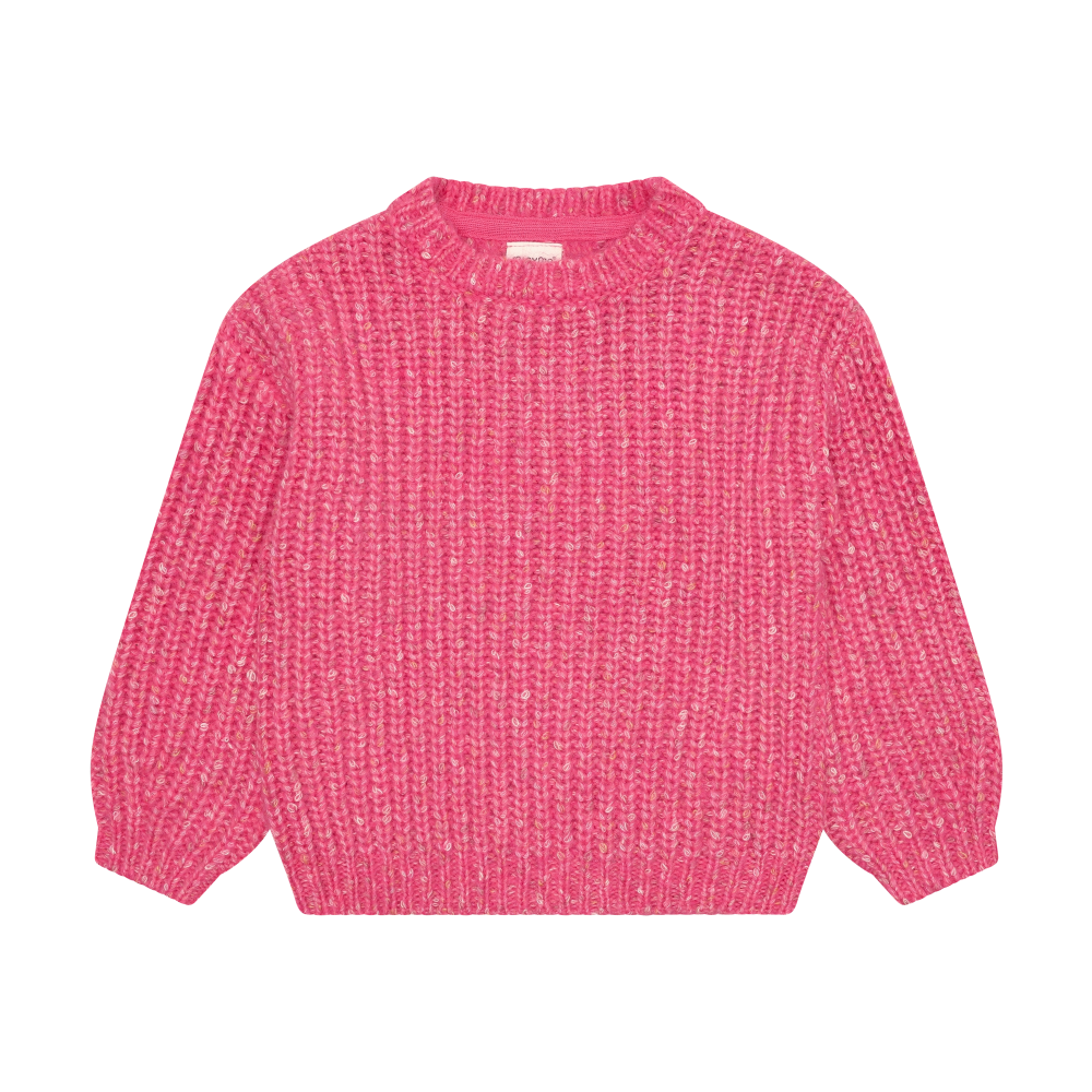 Minymo Knit Sweater - Coral