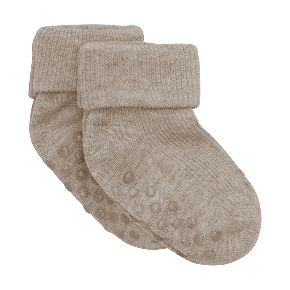 Minymo Baby Rib Socks - Mink