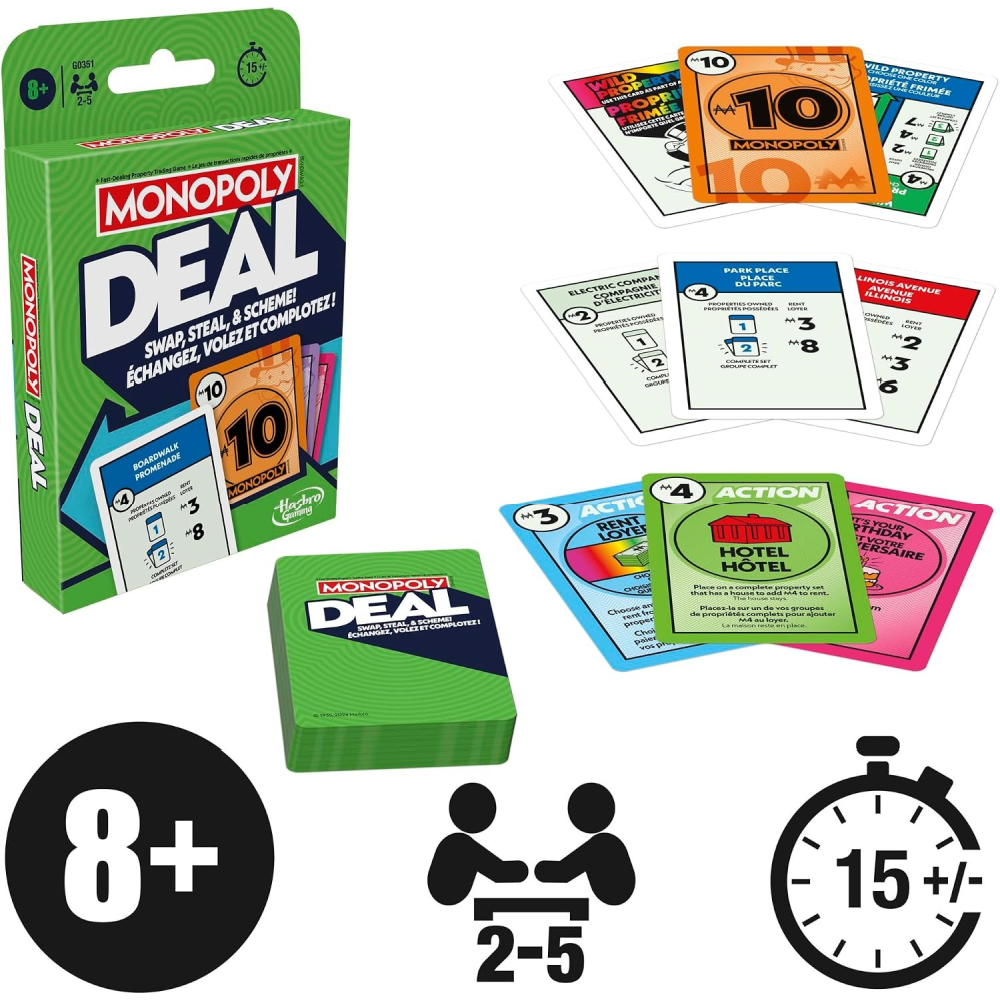 Monopoly Deal Card Game