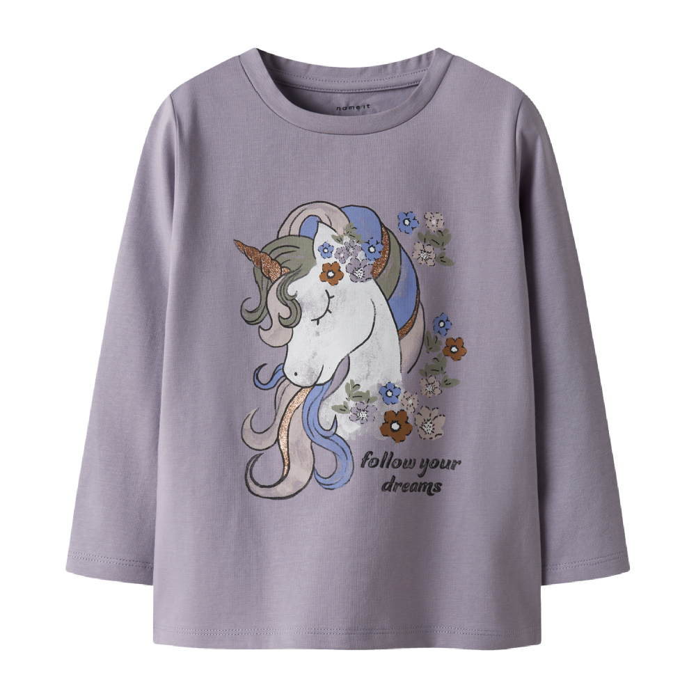 NI - Lilac Unicorn Top