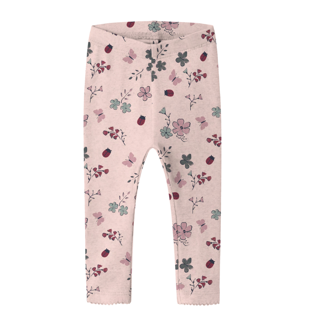 Name It Floral Legging- Pink