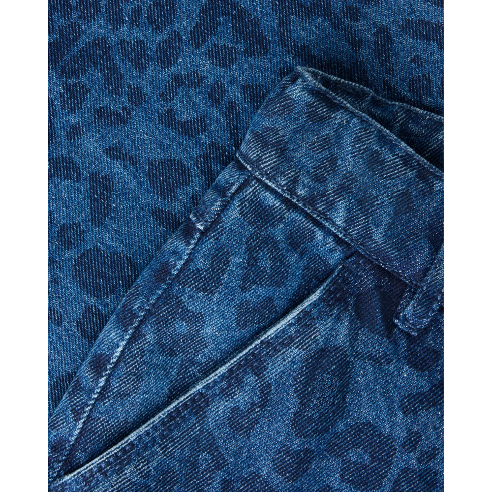 Name It Leo Wide Leg Jeans - Leopard
