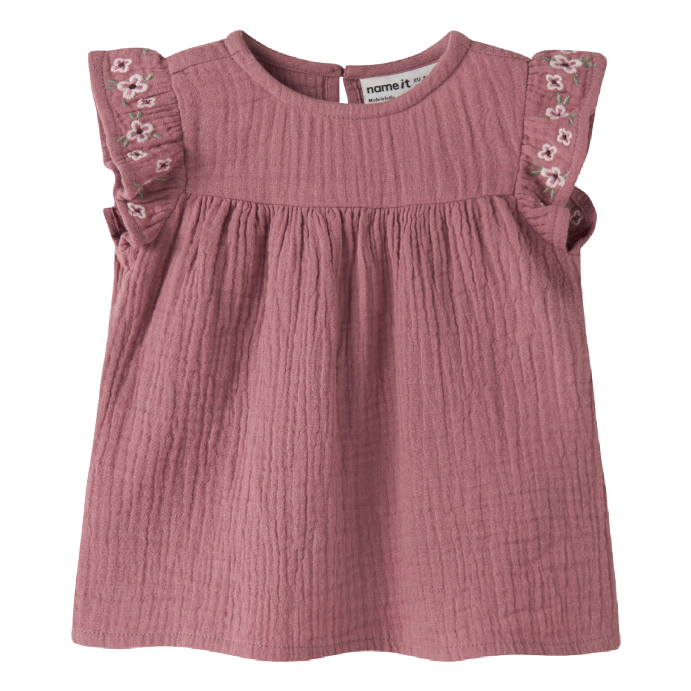Name It Muslin Tee - Rose