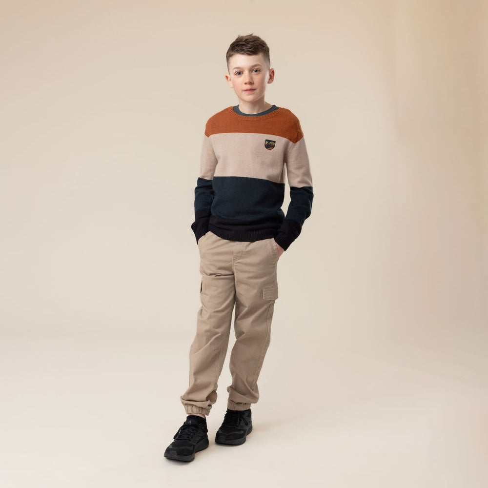 Nano Color Block Sweater