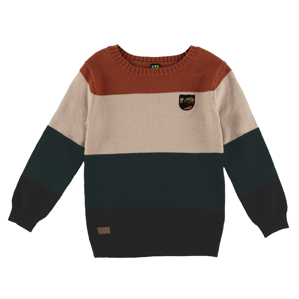 Nano Color Block Sweater