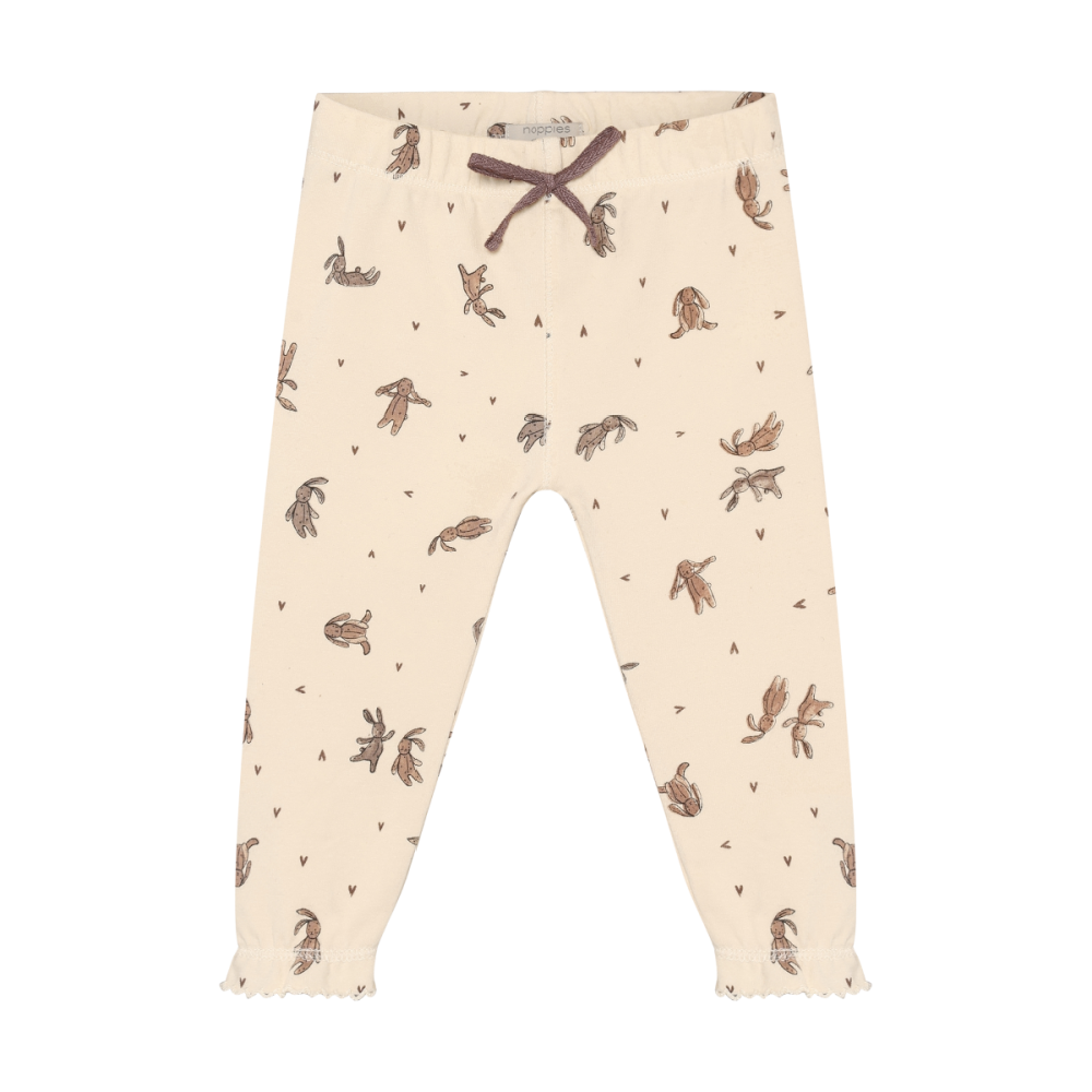 Noppies Bunnies Leggings - Ivory