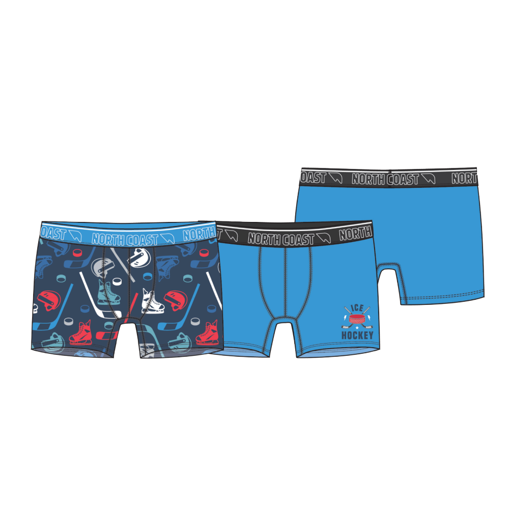 Northcoast Boys Boxer Briefs Hockey