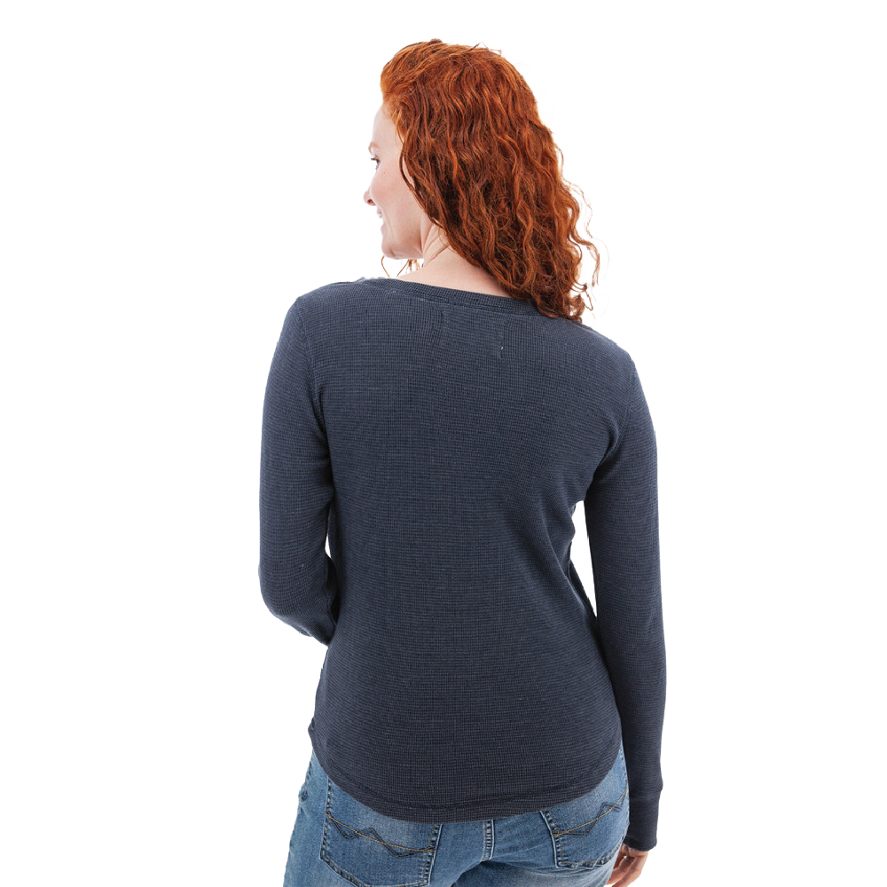 Old Ranch Jenson Waffle Top Navy