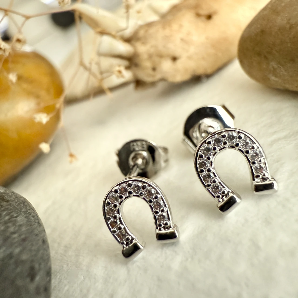 Vermejo Horseshoe Stud Earrings