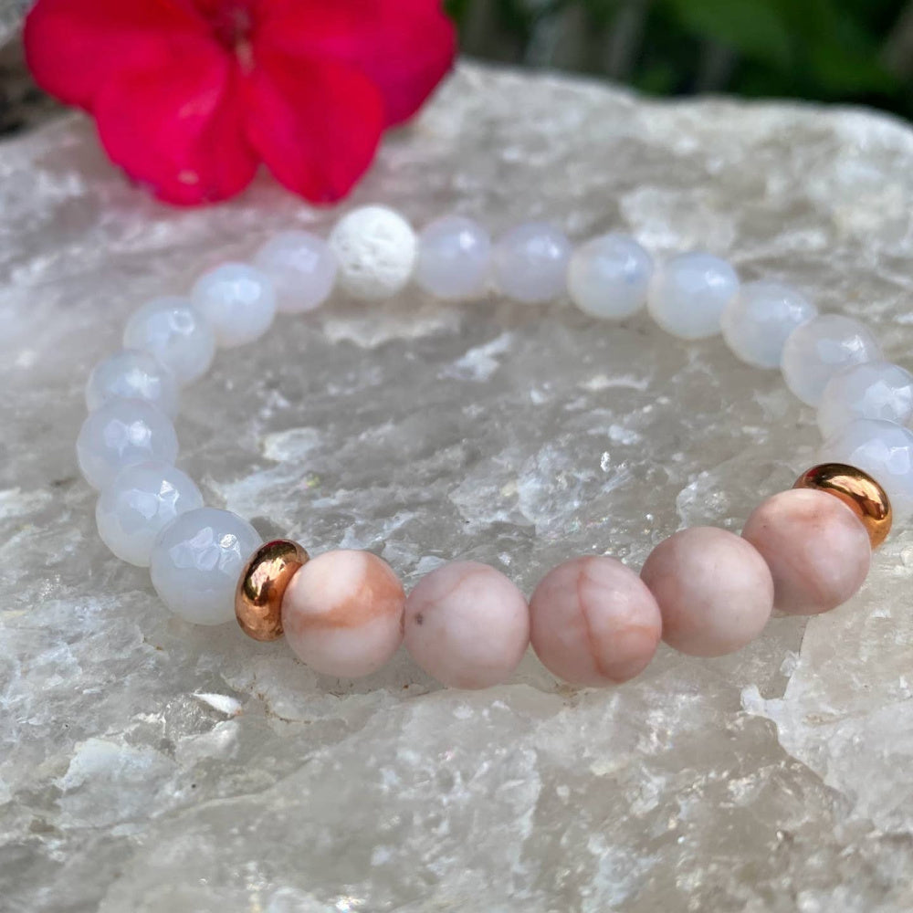 Jasper Agate Aromatherapy Bracelet