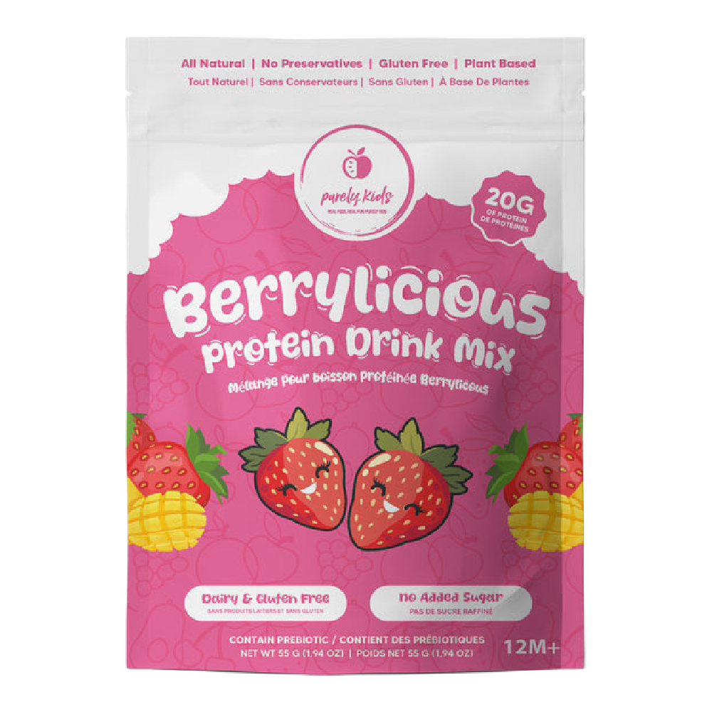 Purely Kids Berrylicious Protein Drink Mix