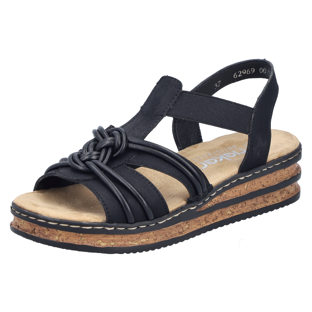 Rieker Sandals - Black 62969