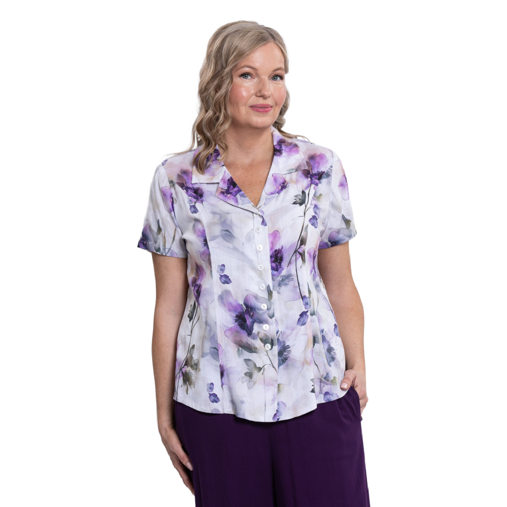 Blue Sky Samantha Top - Royale Mist