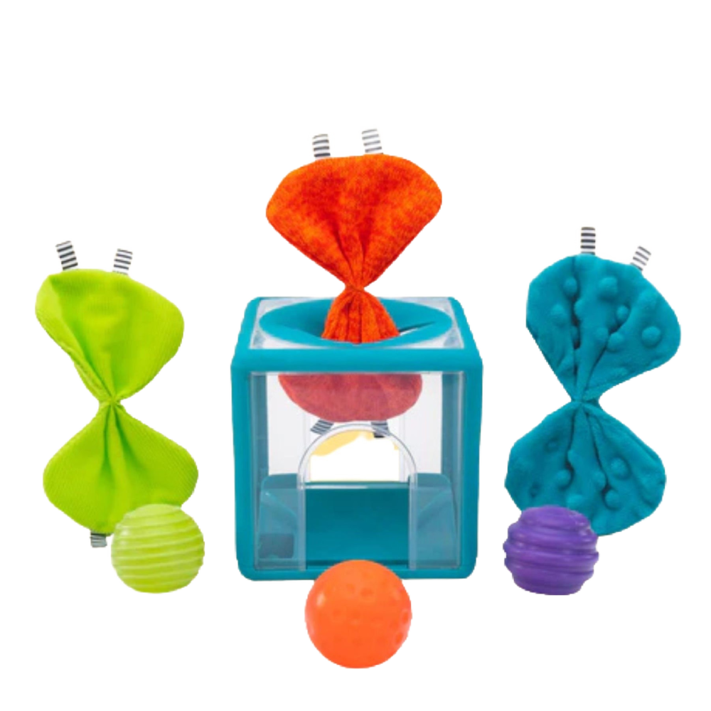 Sassy Baby - Sensory Suprise Tissue Box