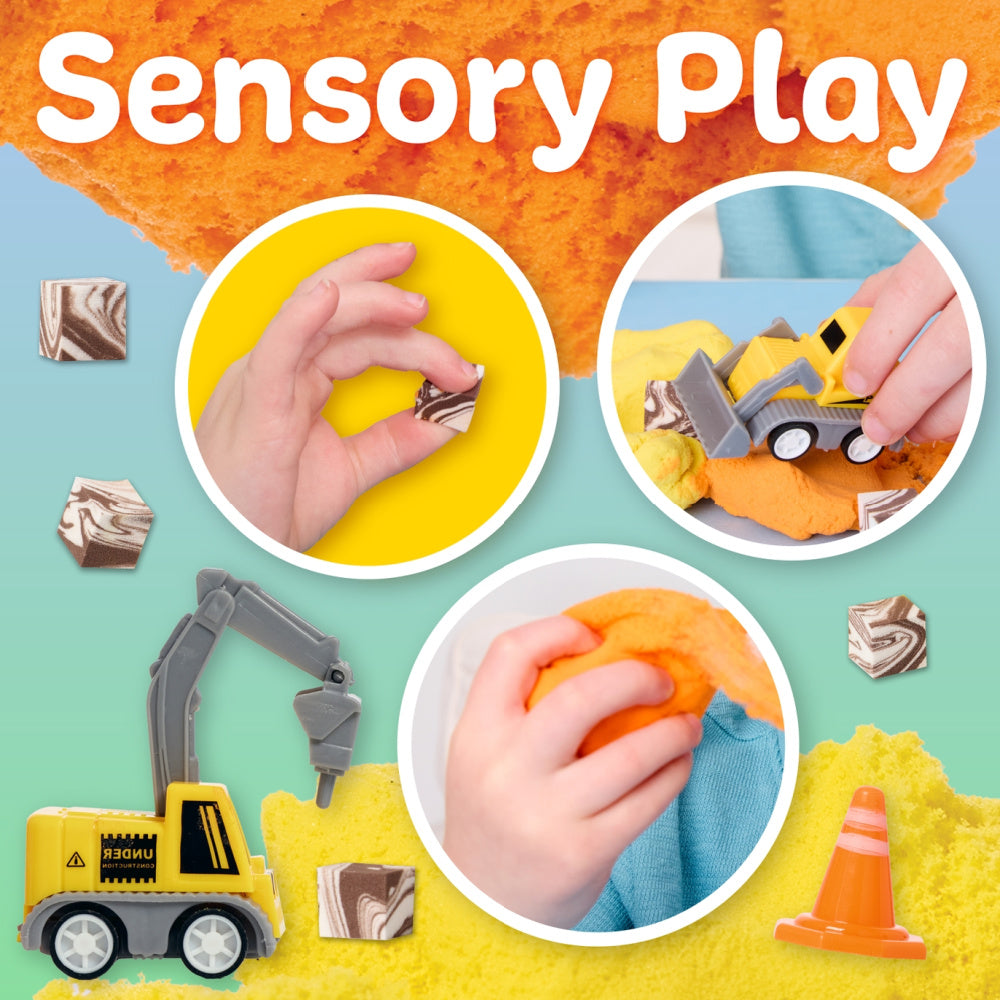 Creativity Kids Sensory Mini Cloud Clay: Construction