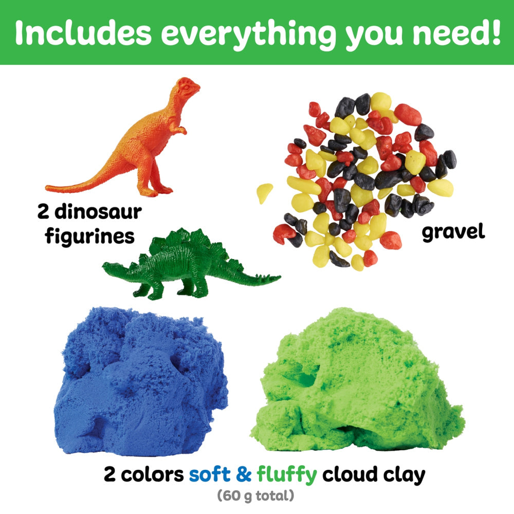 Creativity Kids Sensory Mini Cloud Clay: Dinosaur